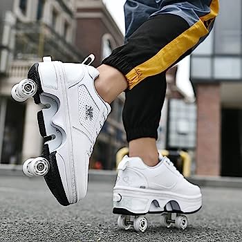 Convertible Roller Sneakers – 2-in-1 Skate Shoes