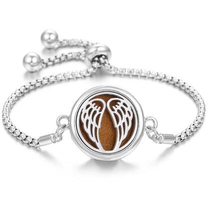 Aromatherapy Diffuser Bracelet – Stainless Steel Perfume Locket