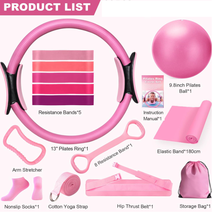complete yoga and pilates set