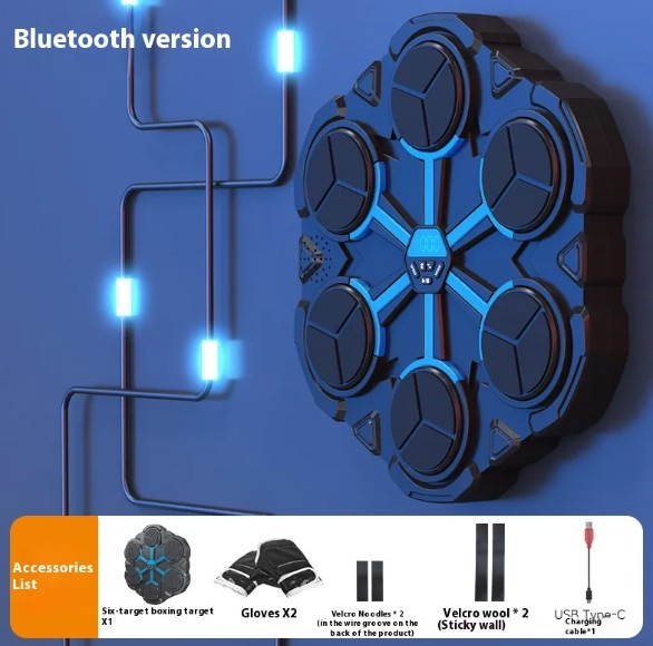 Boxing Target Machine with Bluetooth Speaker