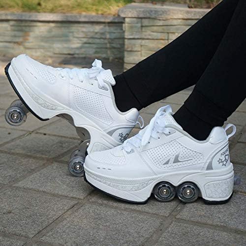 Convertible Roller Sneakers – 2-in-1 Skate Shoes