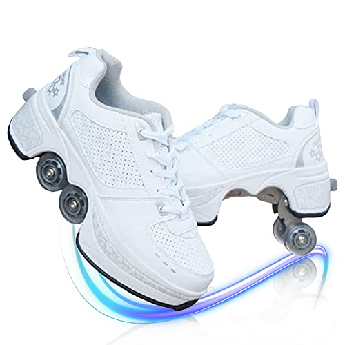 Convertible Roller Sneakers – 2-in-1 Skate Shoes