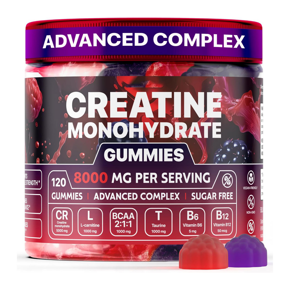 Creatine muscle boost gummies