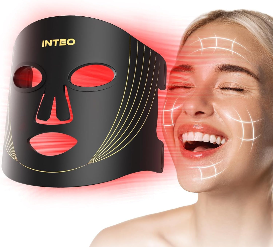 3-Mode LED Red Light Therapy Face Mask (180 Beads)