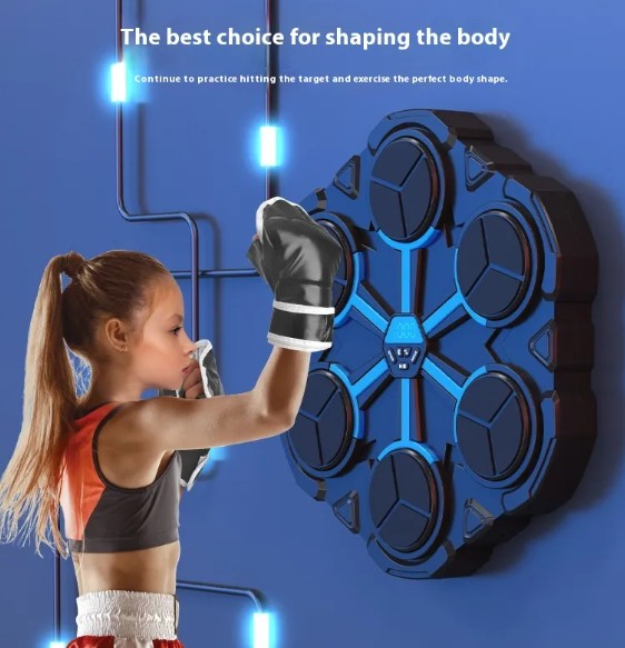 Boxing Target Machine with Bluetooth Speaker