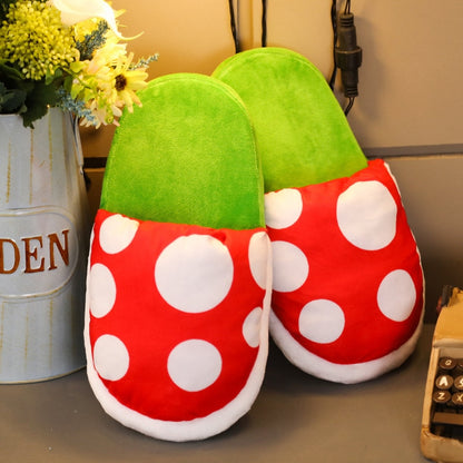 Mushroom Piranha Plush Toy with Secret Storage Pouch – Quirky Gift Idea